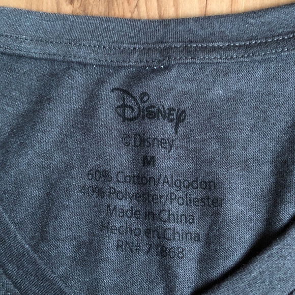 NEW DISNEY Lilo & Stitch Tee Shirt Gray Medium Juniors - Picture 4 of 16